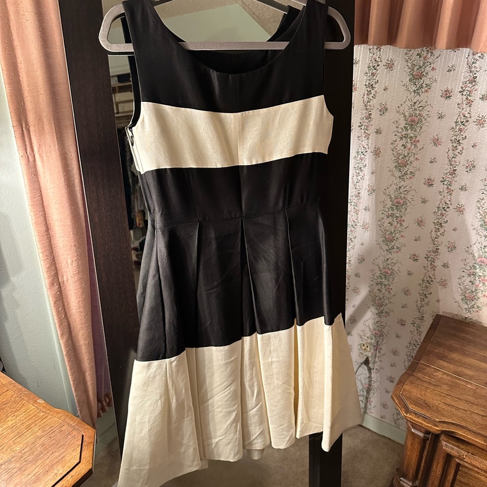 Kate Spade black and white dress